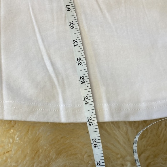 Blair white tank with with patriotic embroidery size M - Picture 5 of 6